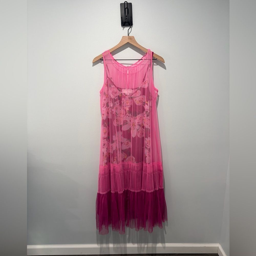 Anthropologie x Alice Archer Trixie Tulle Midi Dress M NWT
